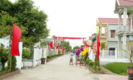 Huyện Yên Khánh (Ninh Bình) đạt chuẩn nông thôn mới nâng cao